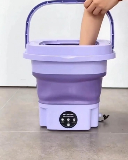 Mini lavadora portatil pregable.